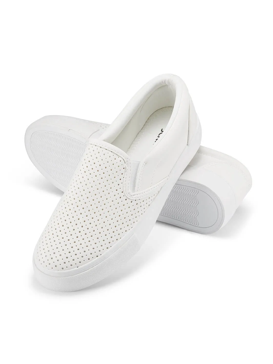 JENN ARDOR Women Breathable Slip-On Sneakers