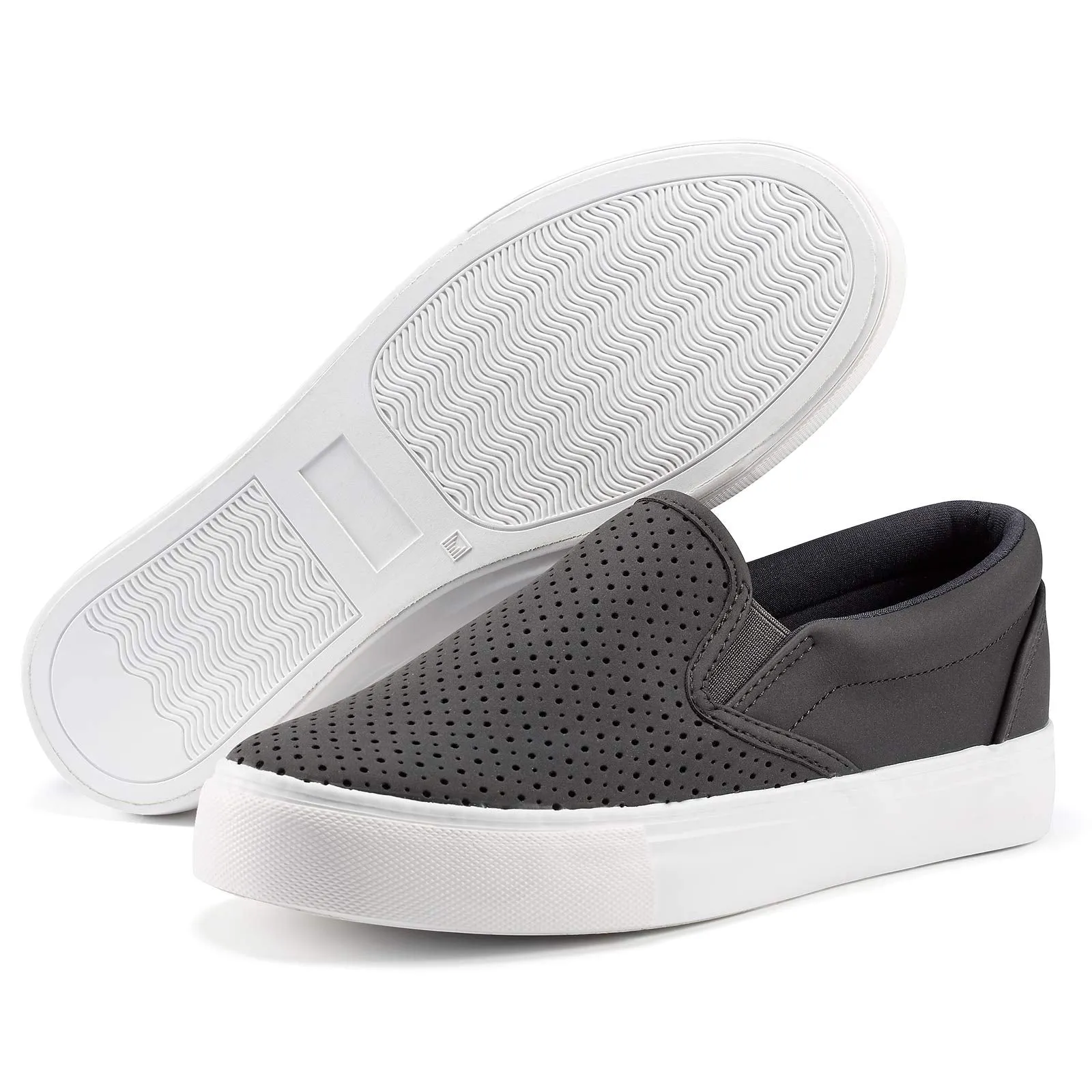 JENN ARDOR Women Breathable Slip-On Sneakers