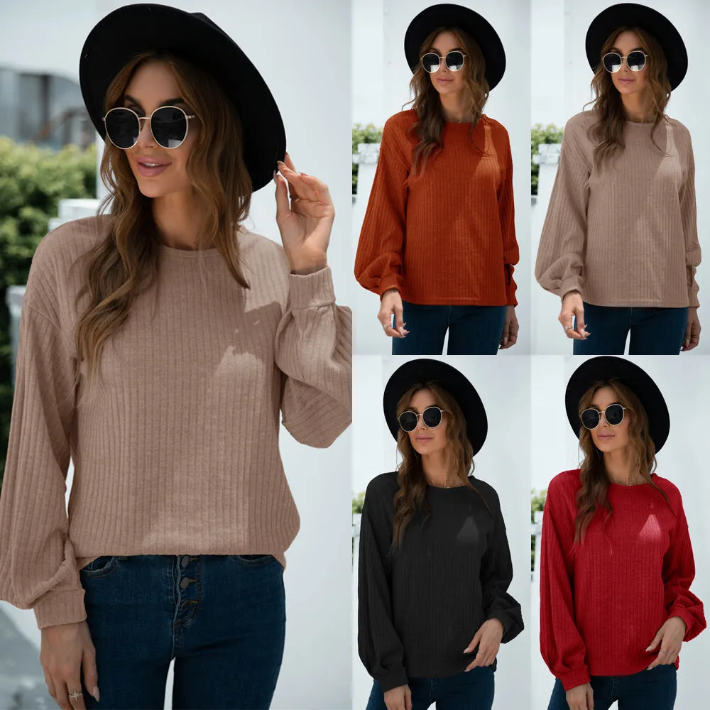 Julia Fashion - Fall Winter Long-sleeve Pullover