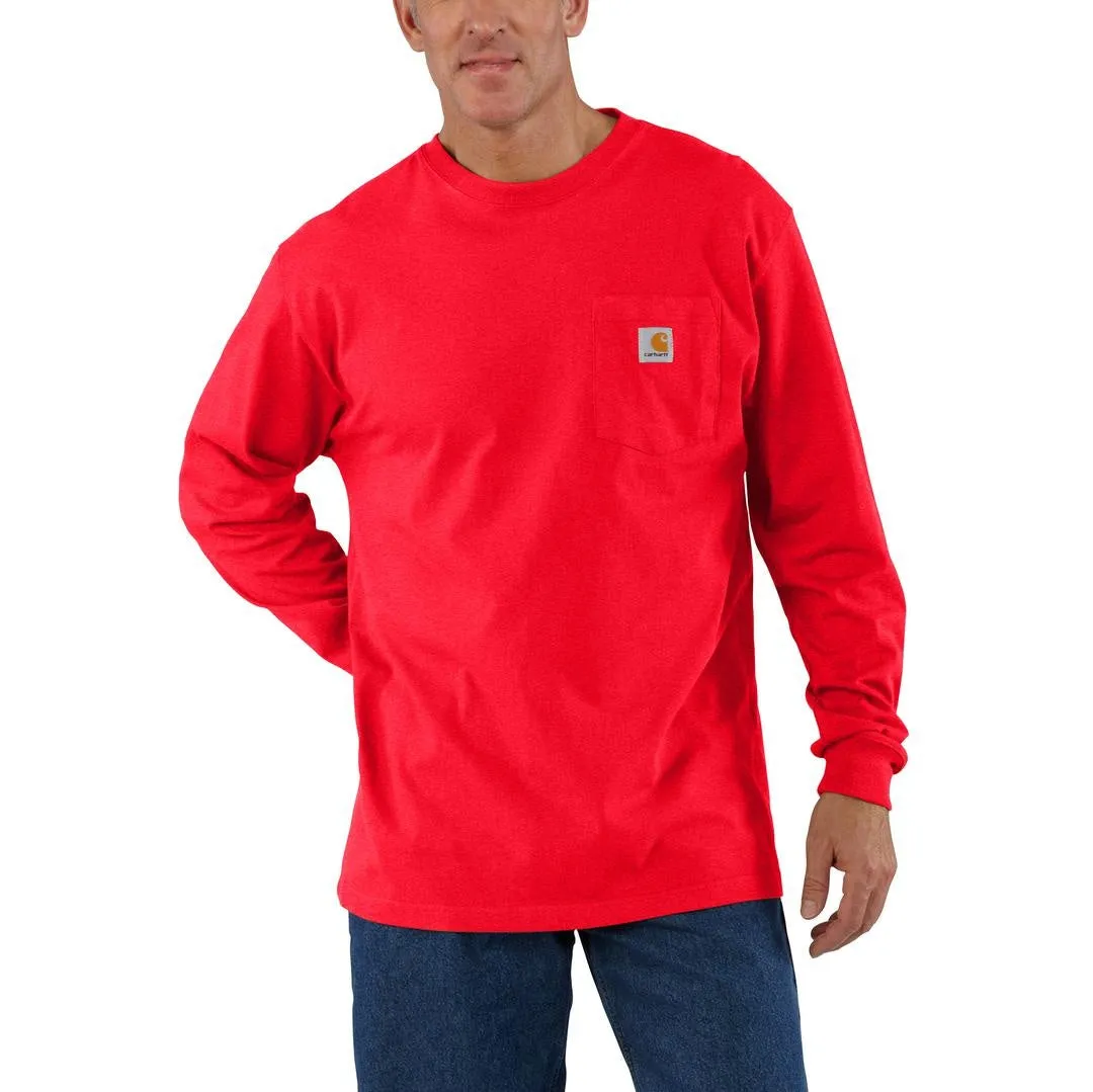 K126 Carhartt Workwear Pocket Long Sleeve T-Shirt