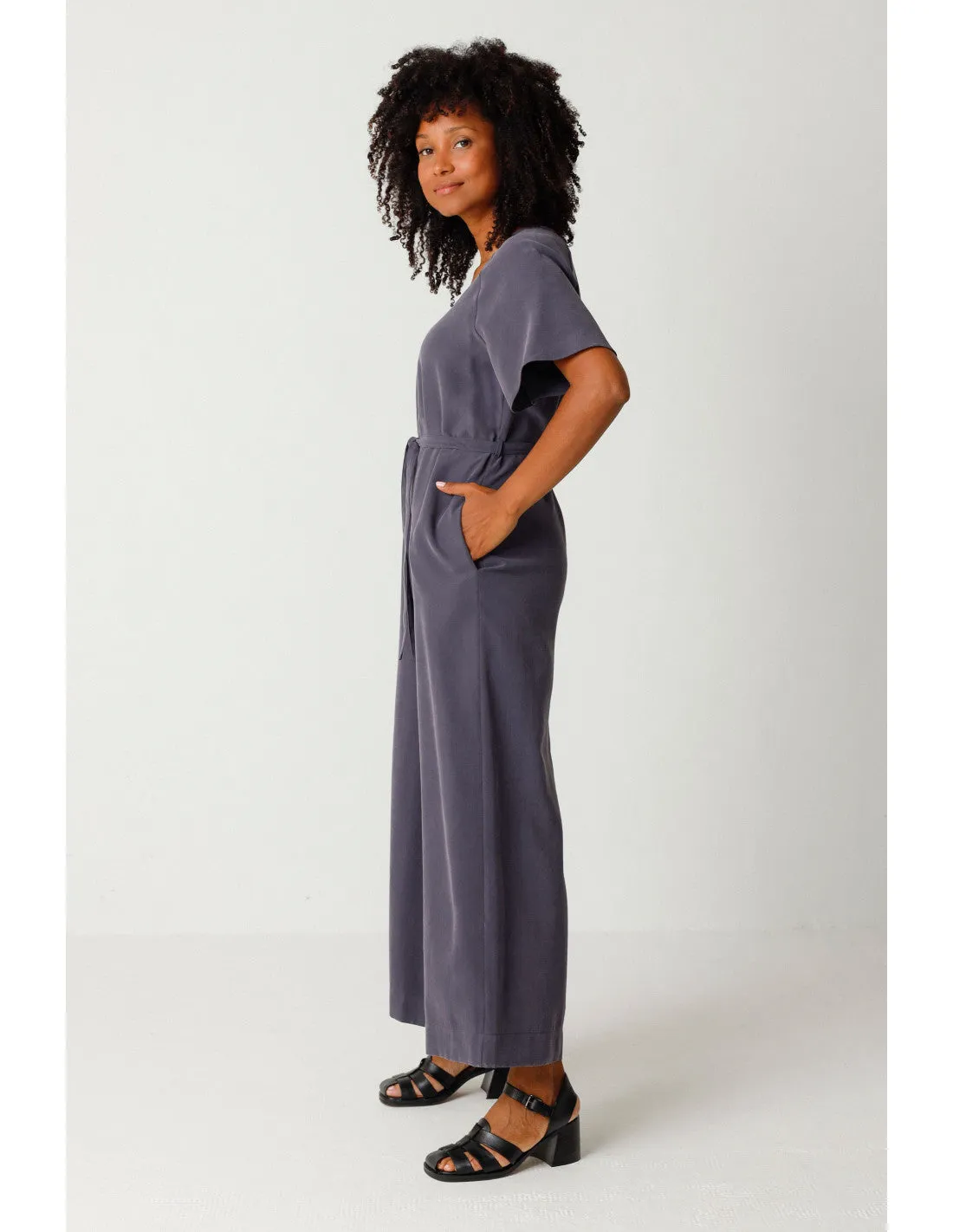 KAIE JUMPSUIT dark grey | SKFK