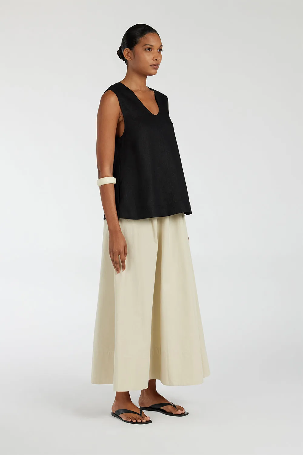 KIRSTY STONE COTTON CIRCLE SKIRT