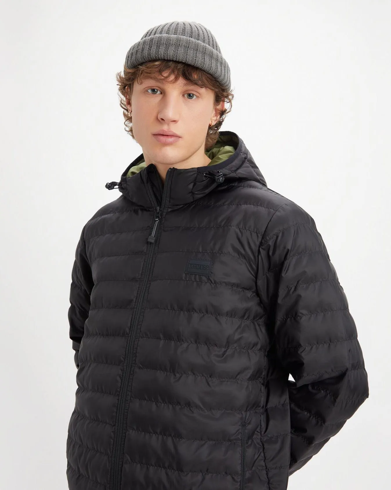 Levi's® Pierce Packable Jacket - Jet Black