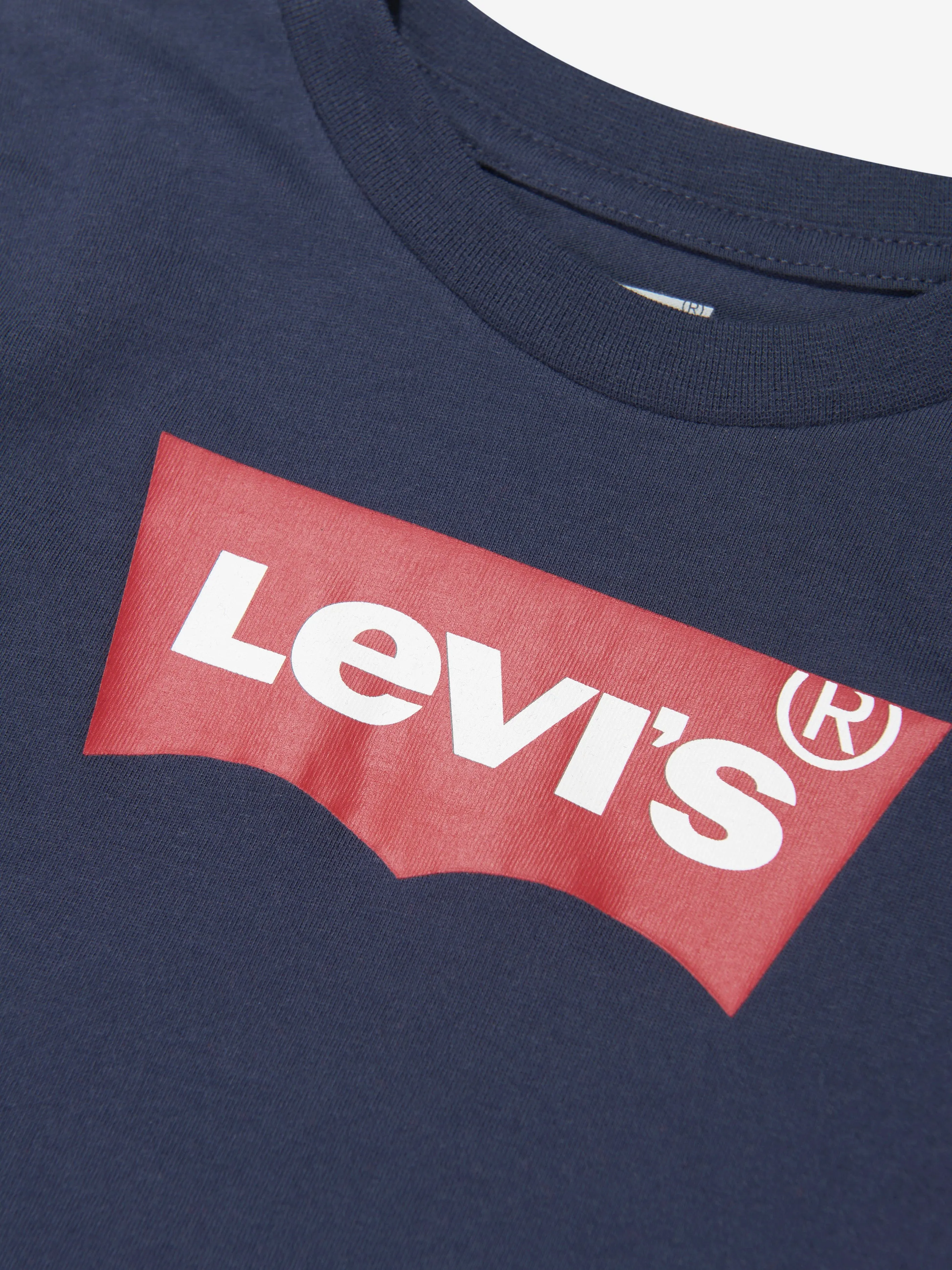 Levi's Wear Boys Cotton Long Sleeve Logo T-Shirt