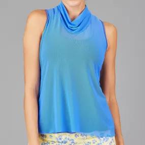 Lively Sheer Layer Top (sky blue)