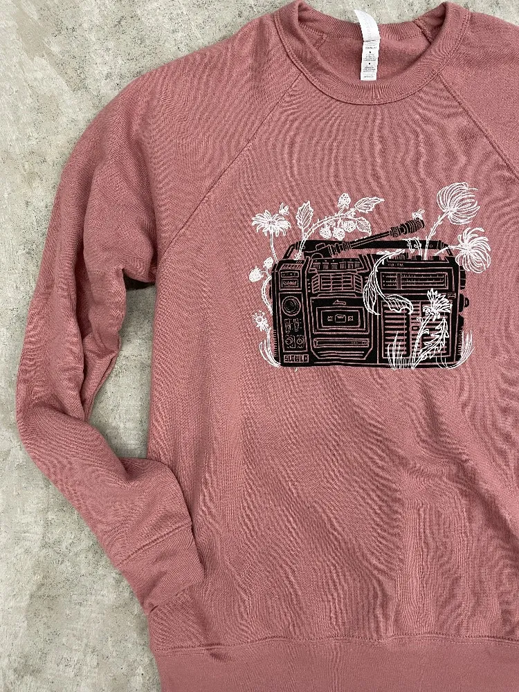 Lost & Found: Boombox Pullover Crewneck Fleece