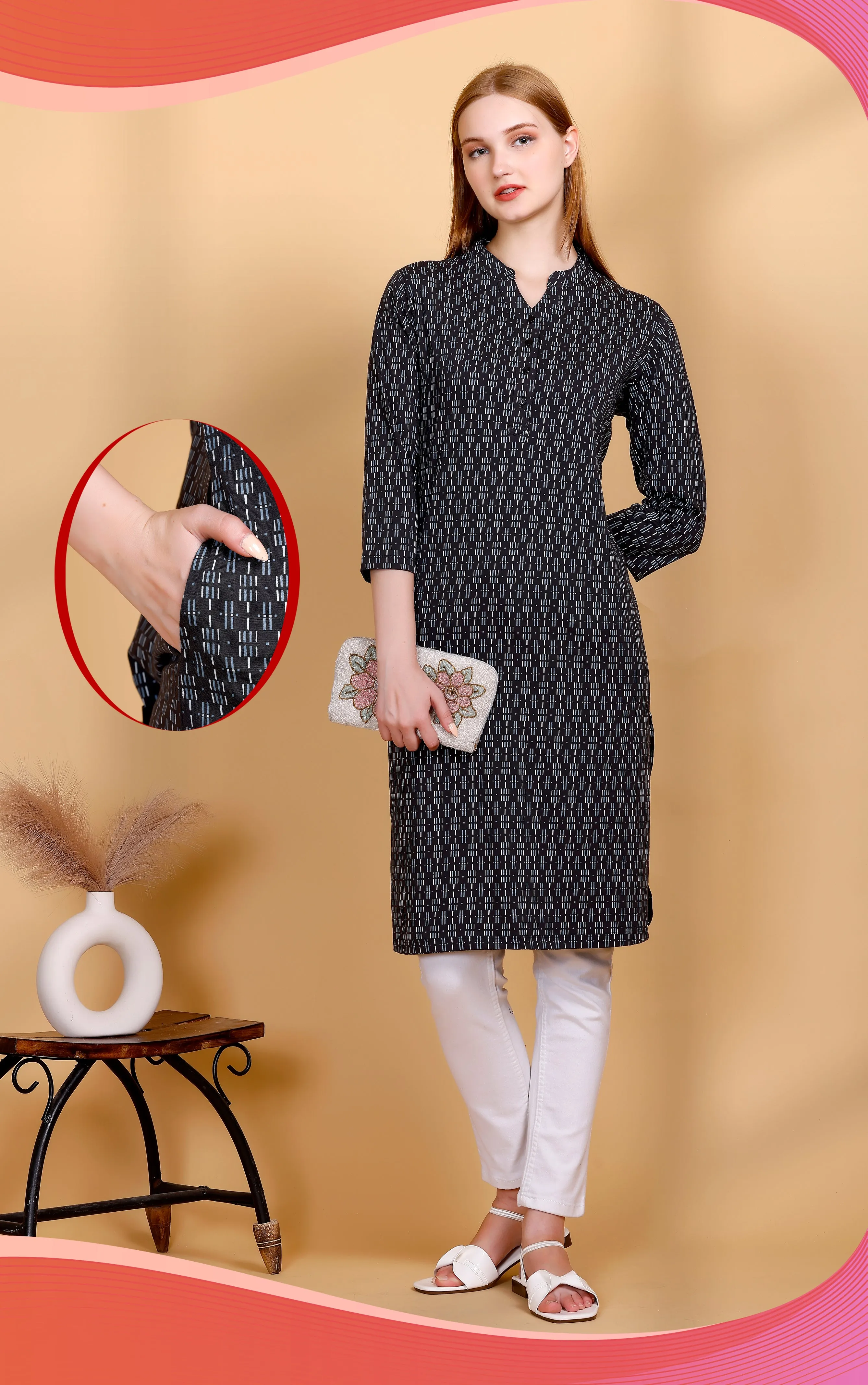 LOTUS LONG KURTI