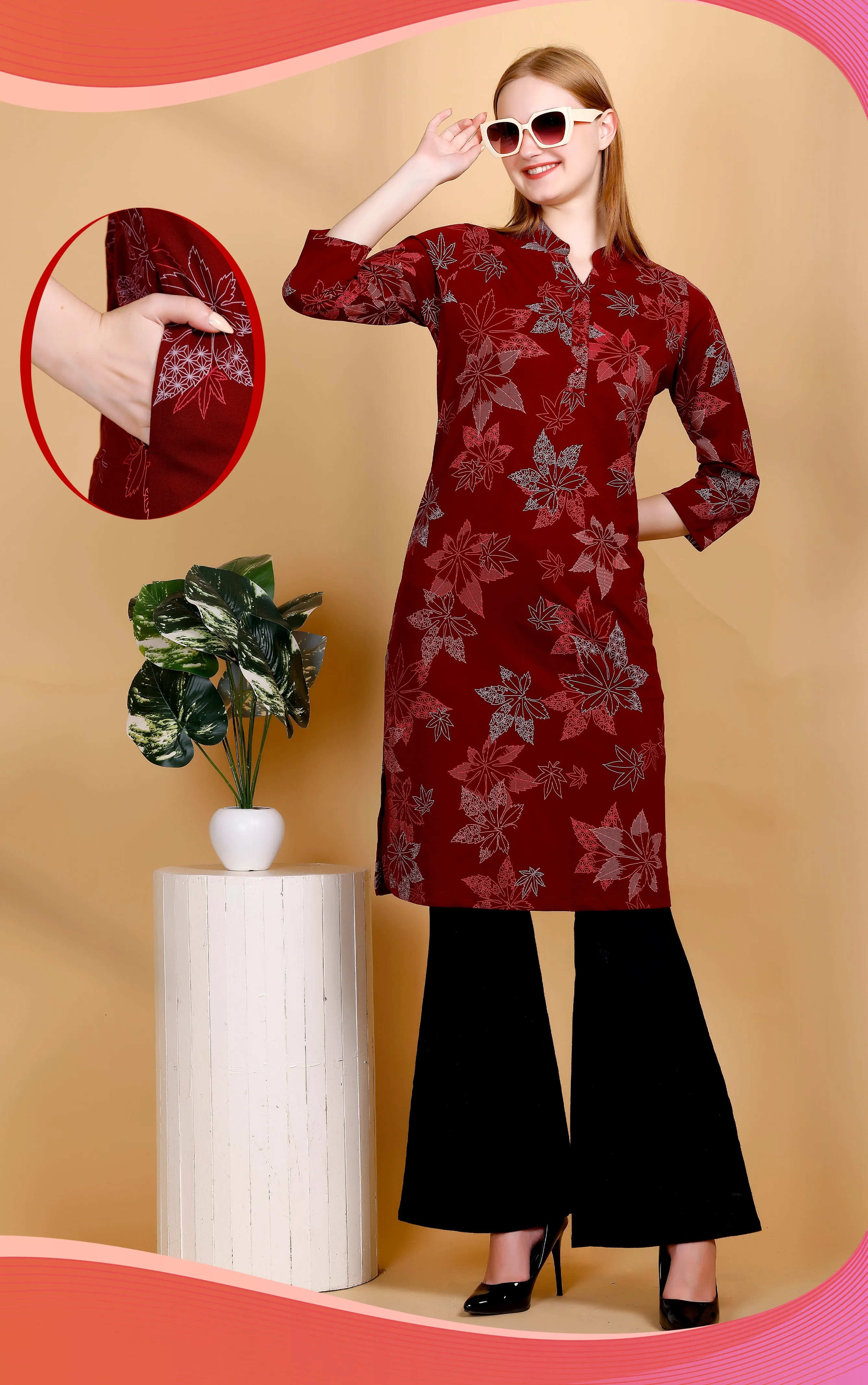 LOTUS LONG KURTI