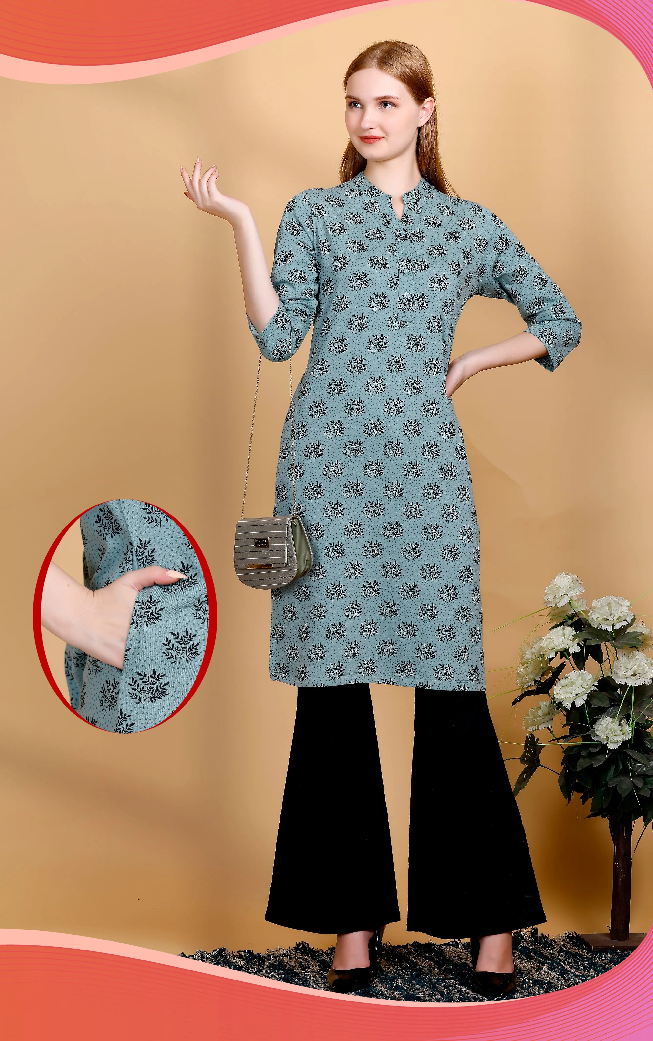 LOTUS LONG KURTI