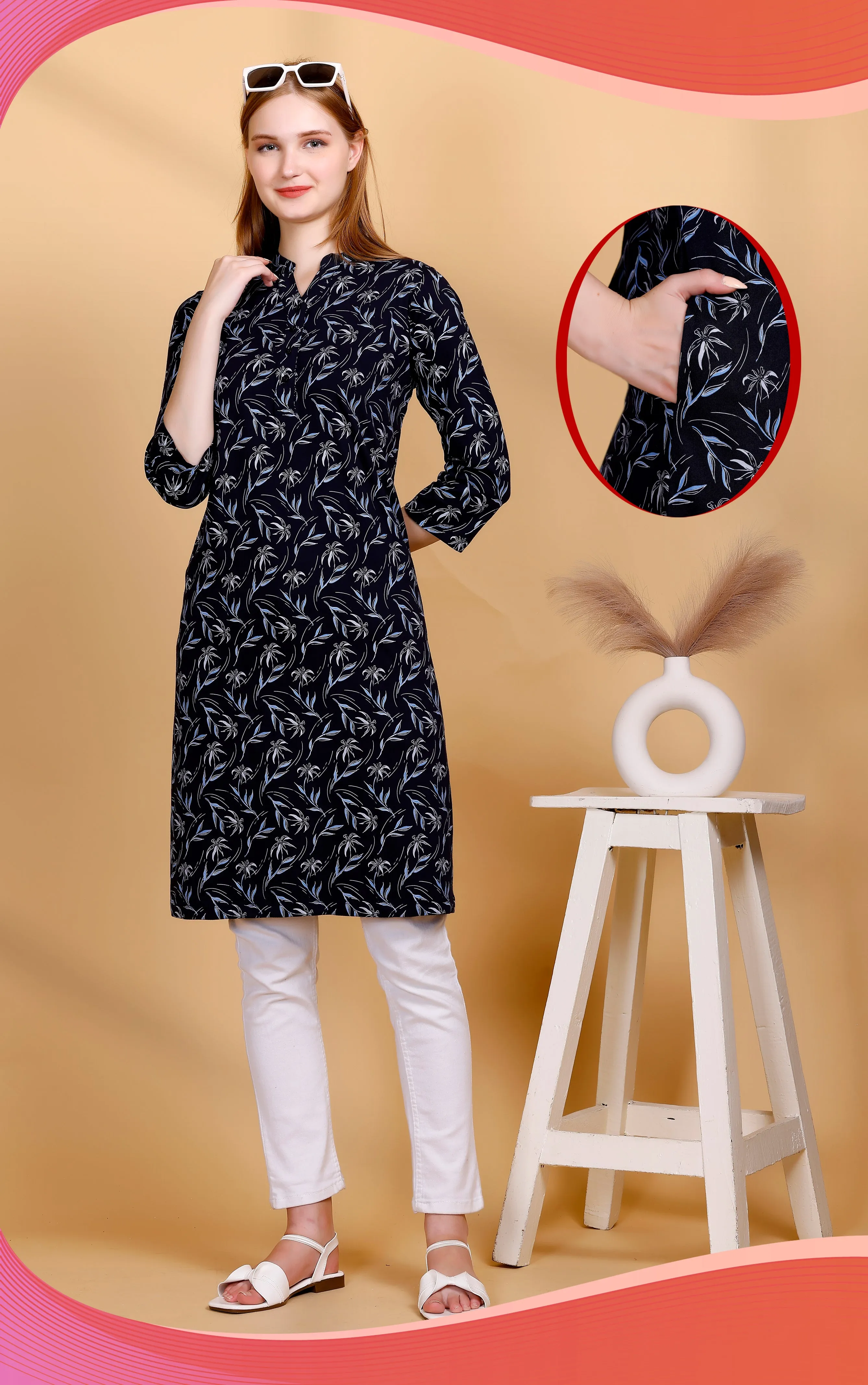 LOTUS LONG KURTI