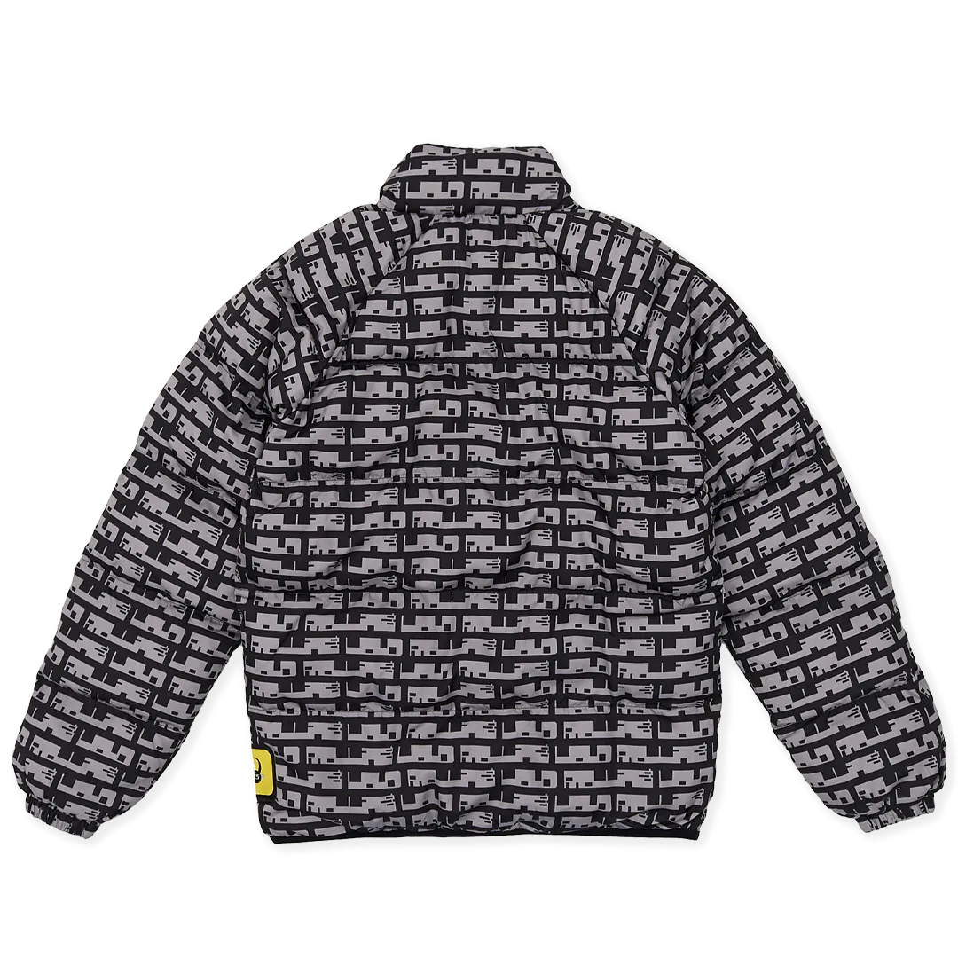 Loud Pattern Puffer Jacket