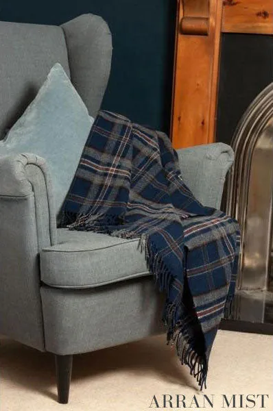 MacGregor and MacDuff Exclusive Mist Range Tartan Blankets