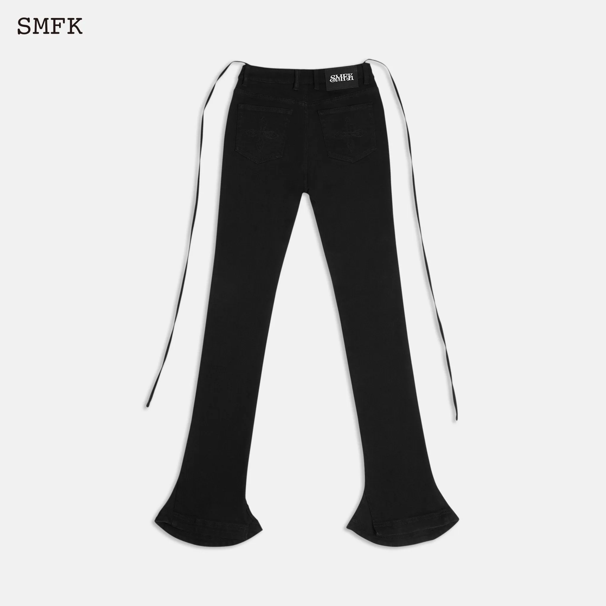 Mermaid Skinny Jeans Midnight Black