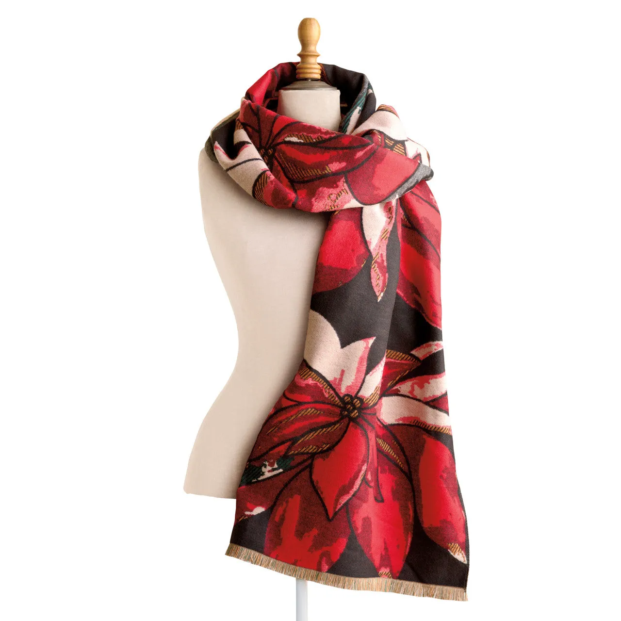 Monticello Poinsettia Wrap