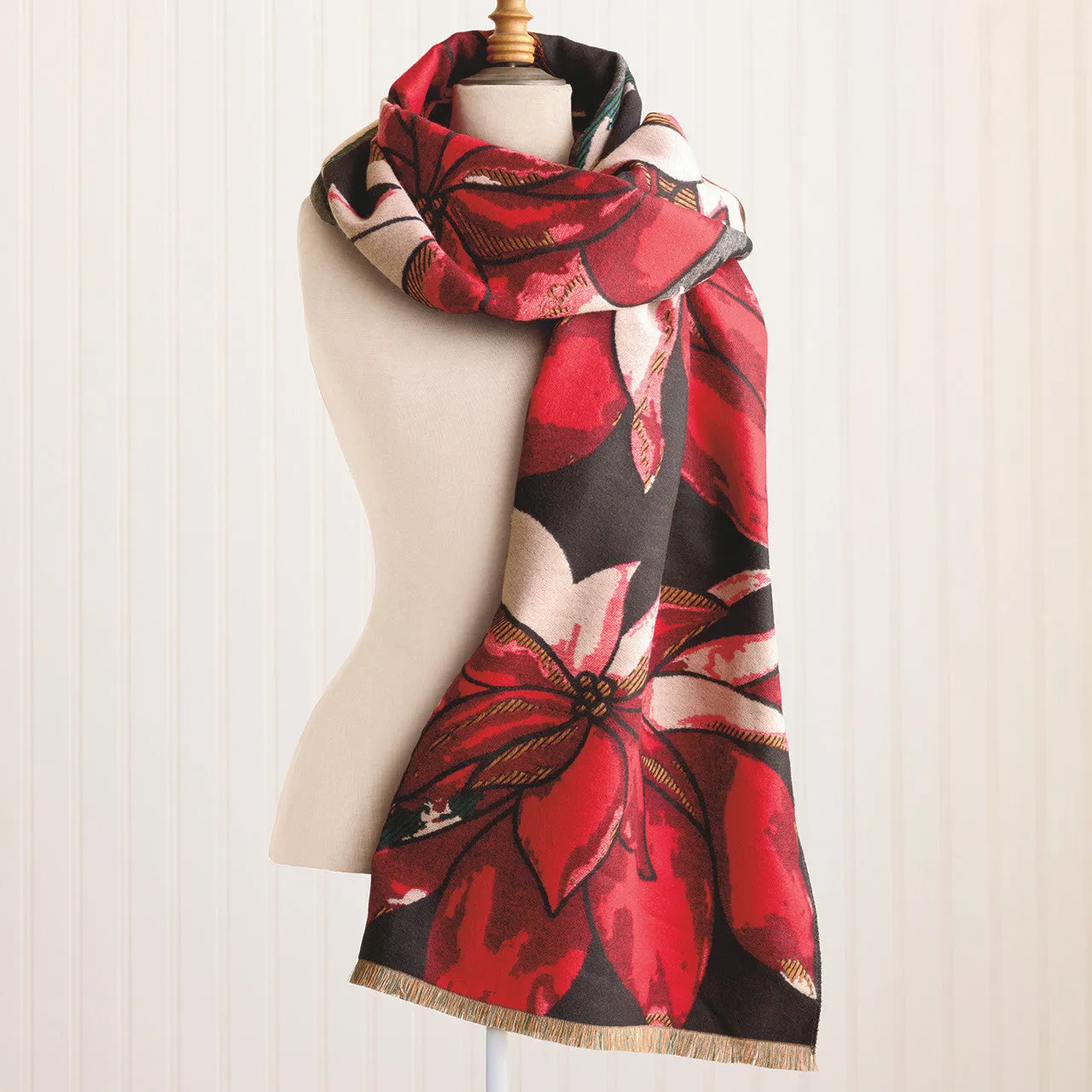 Monticello Poinsettia Wrap