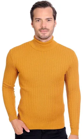 Mustard Turtleneck