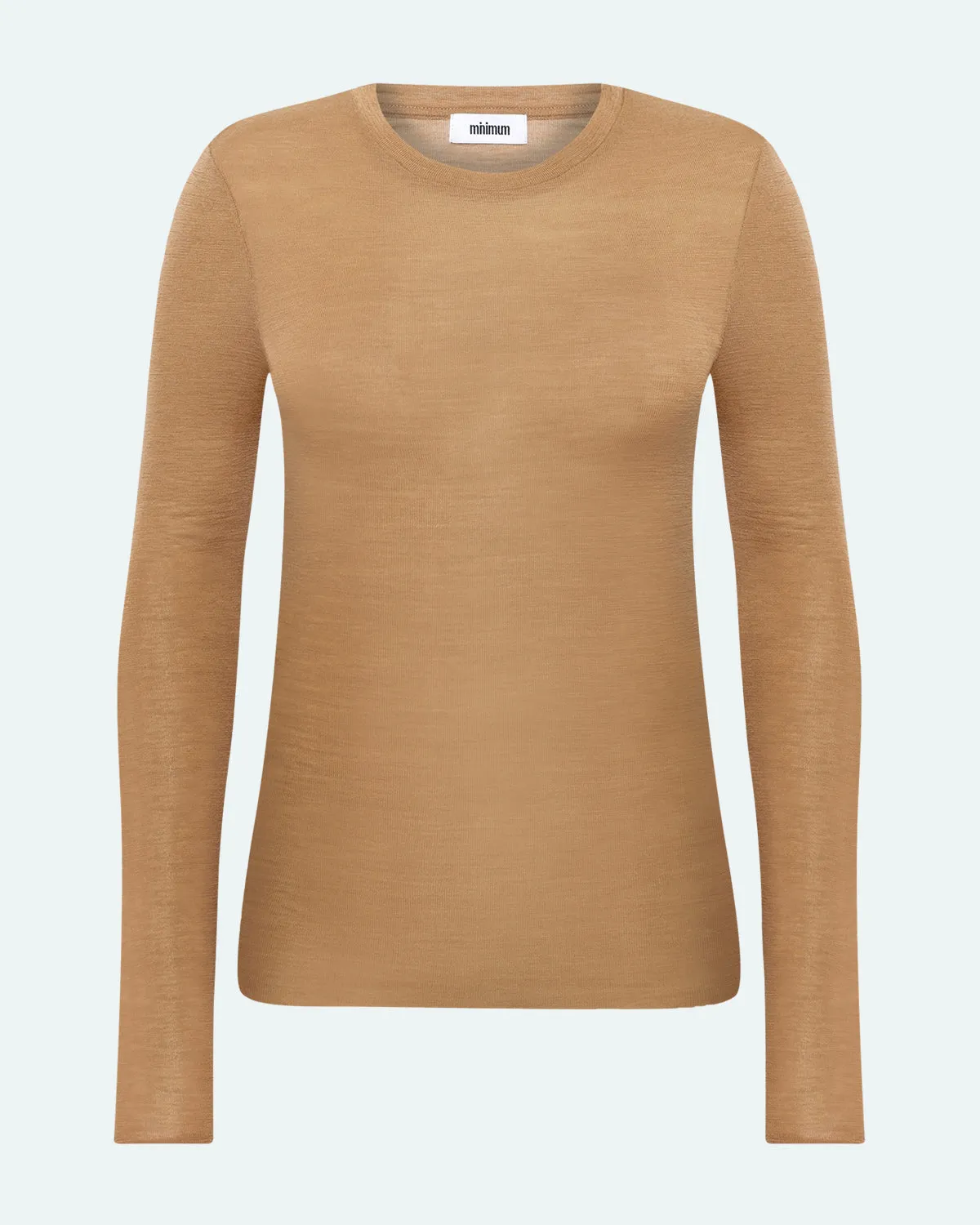 Natashas long sleeved t-shirt 3736 - Tigers Eye