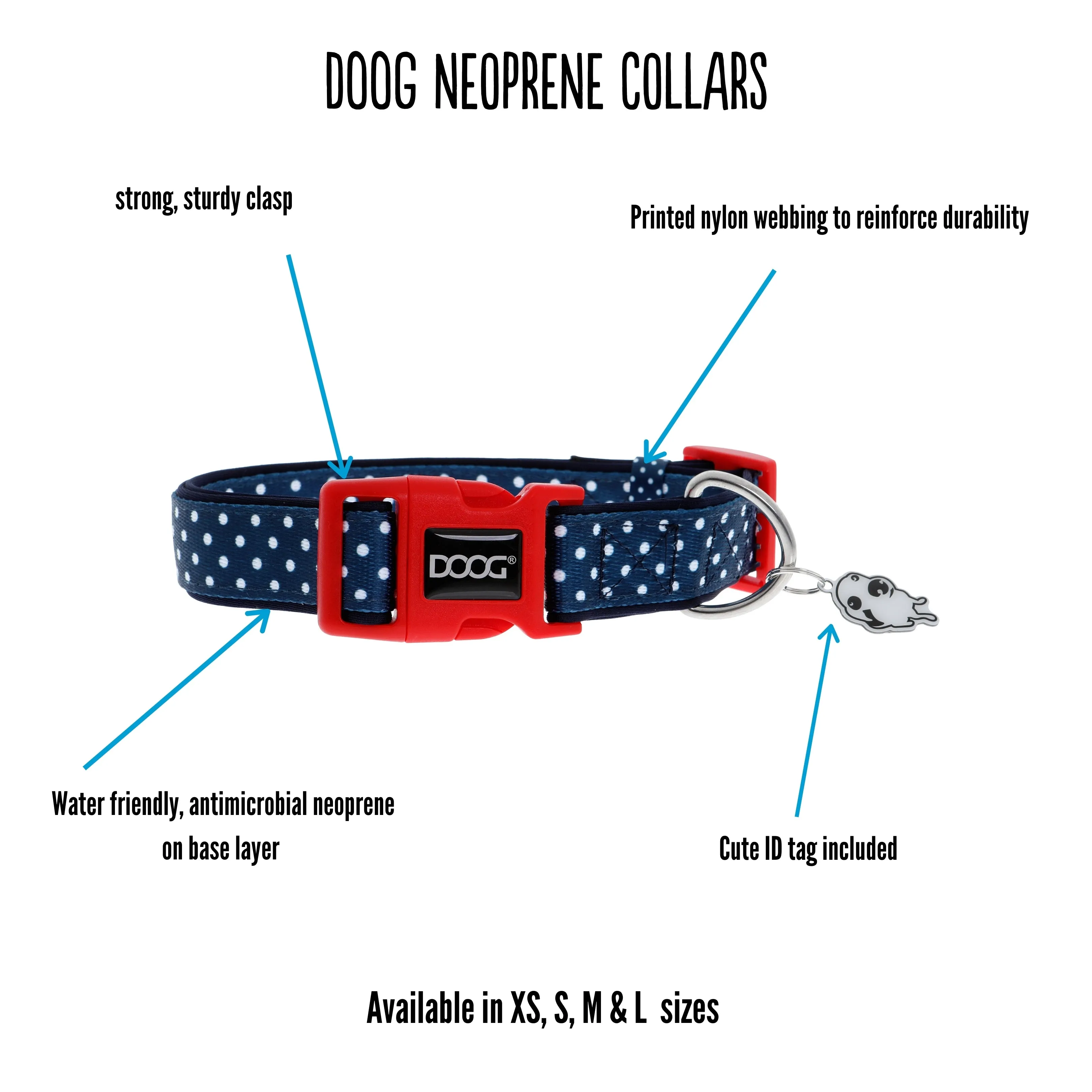 Neoprene Dog Collar - Benji