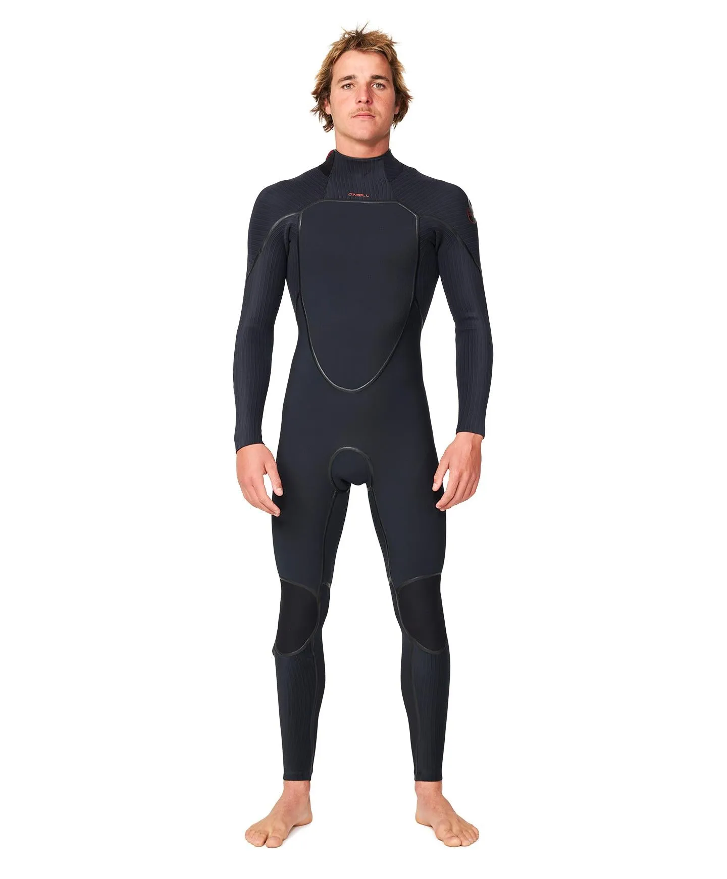 O'Neill HyperFire X 4/3mm Steamer Back Zip Wetsuit - Black