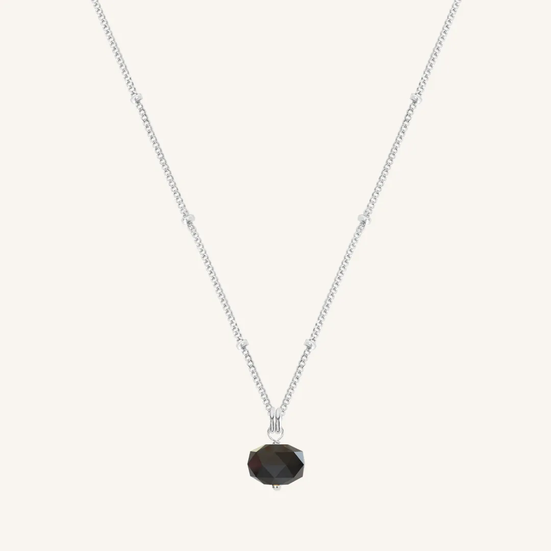 Opulent Black Spinel Necklace - Stone of Mindset