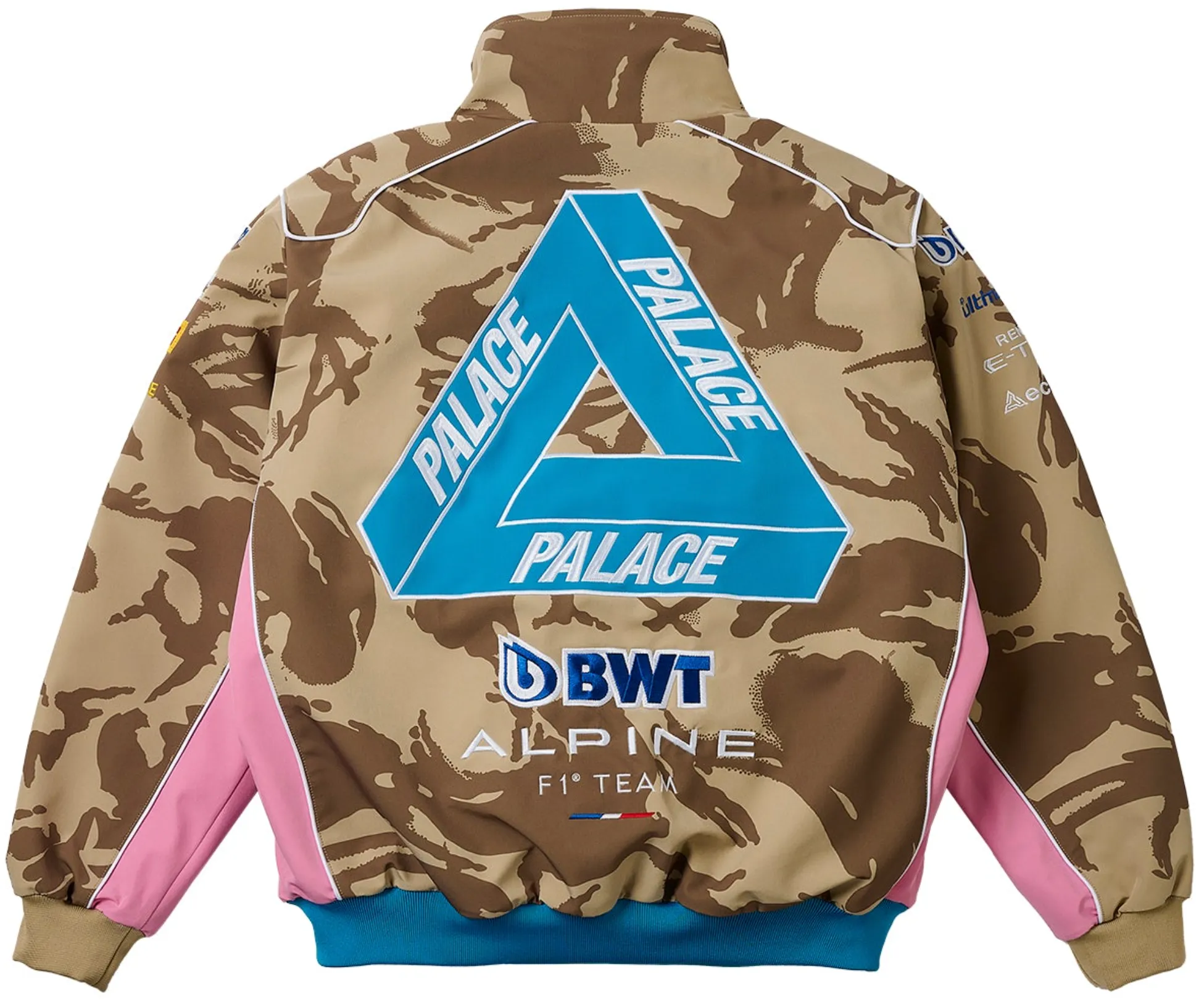 Palace x Kappa 'Desert Camo' Alpine Pit Puffer Jacket