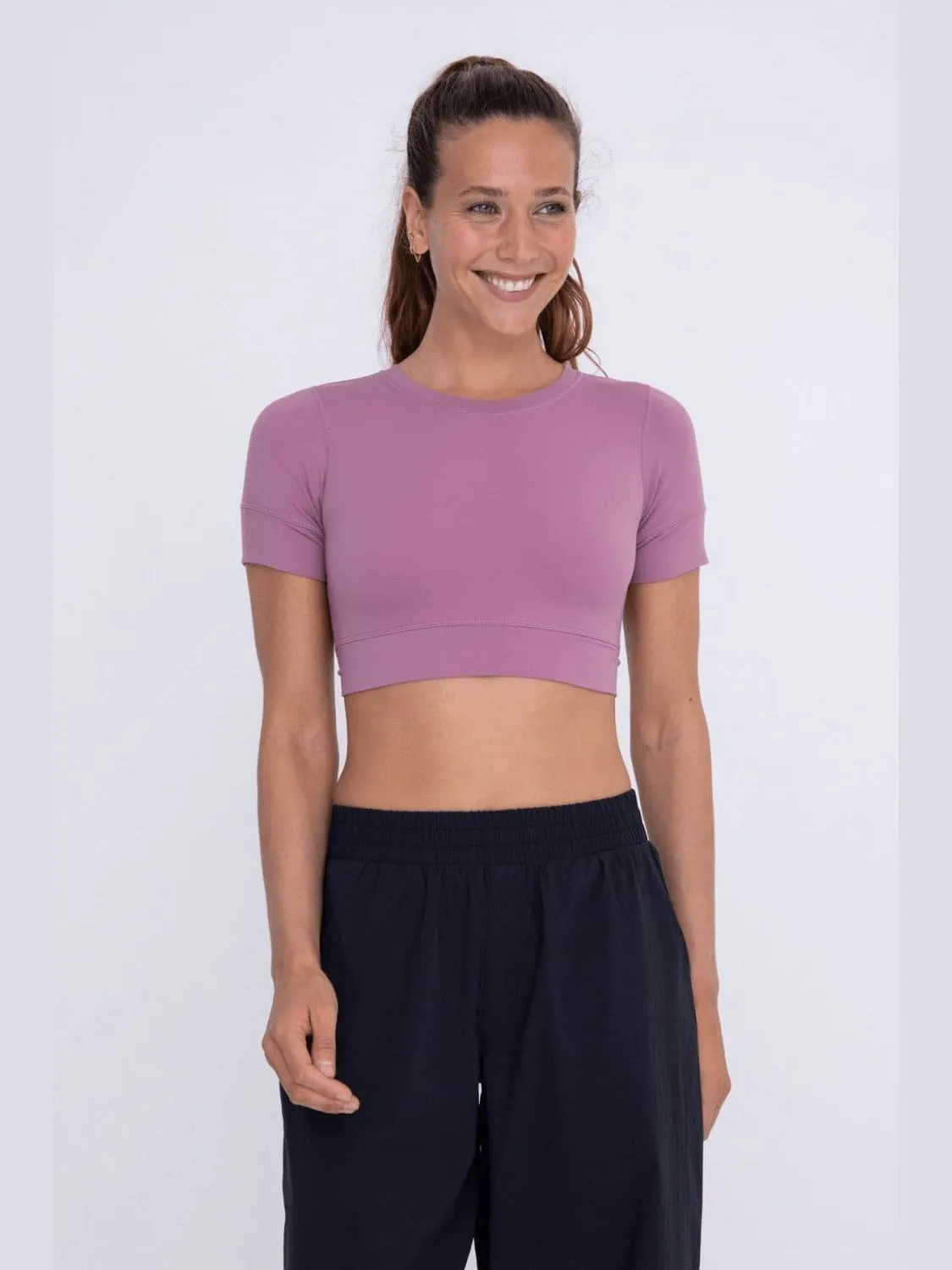 Peekaboo Back Crop Top