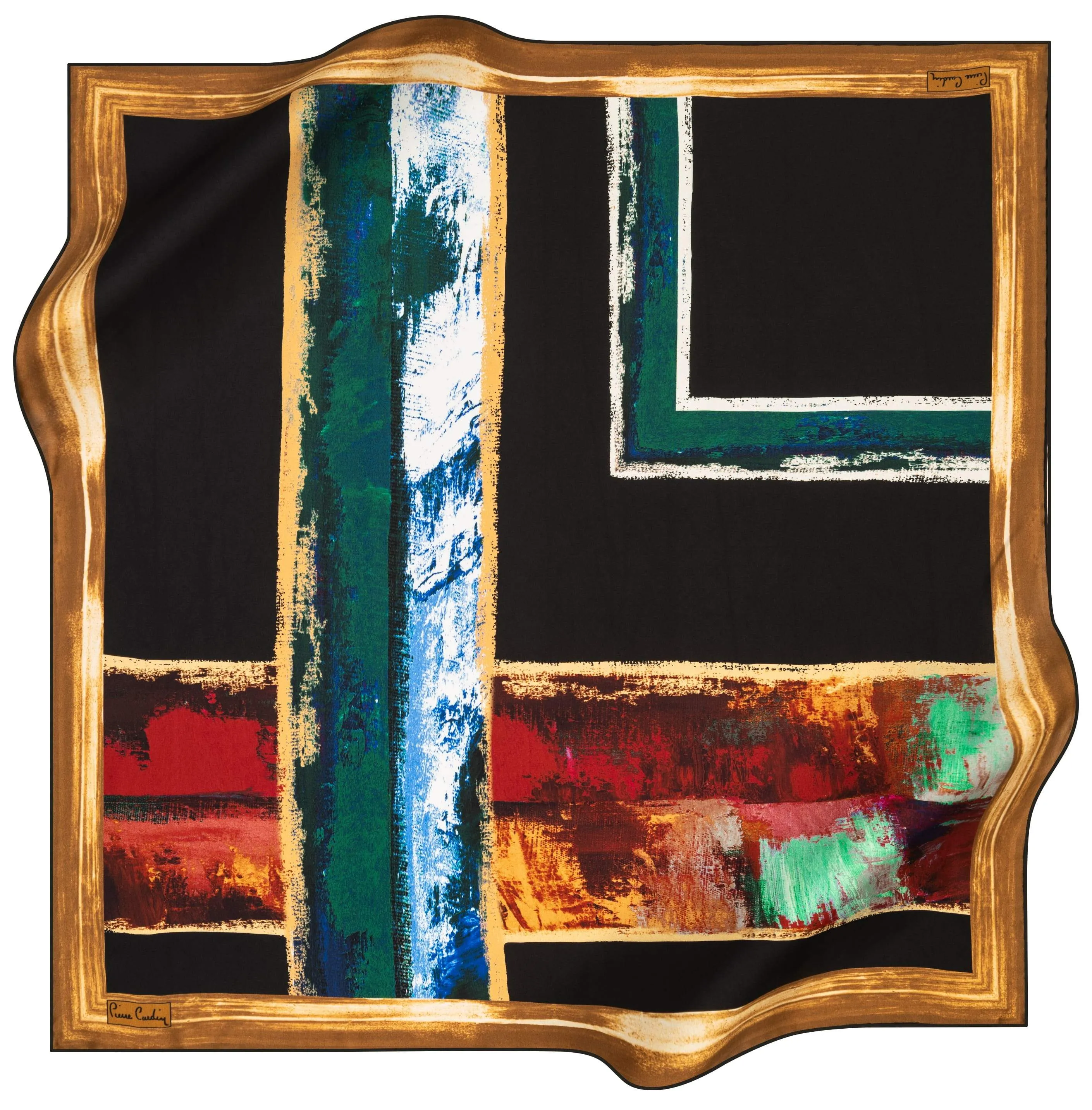 Pierre Cardin Dali Silk Scarf No. 12