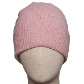 Pink Cable Hat