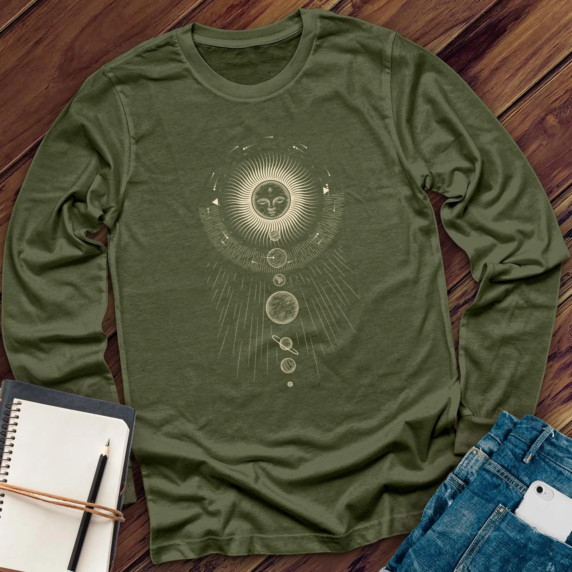 Planet Cosmos Long Sleeve