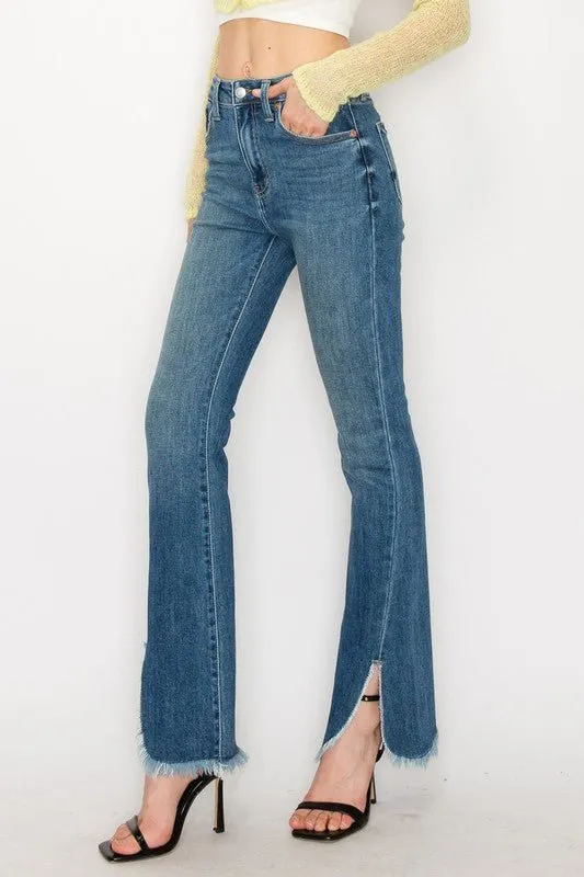 PLUS SIZE  - HIGH RISE BOOT CUT