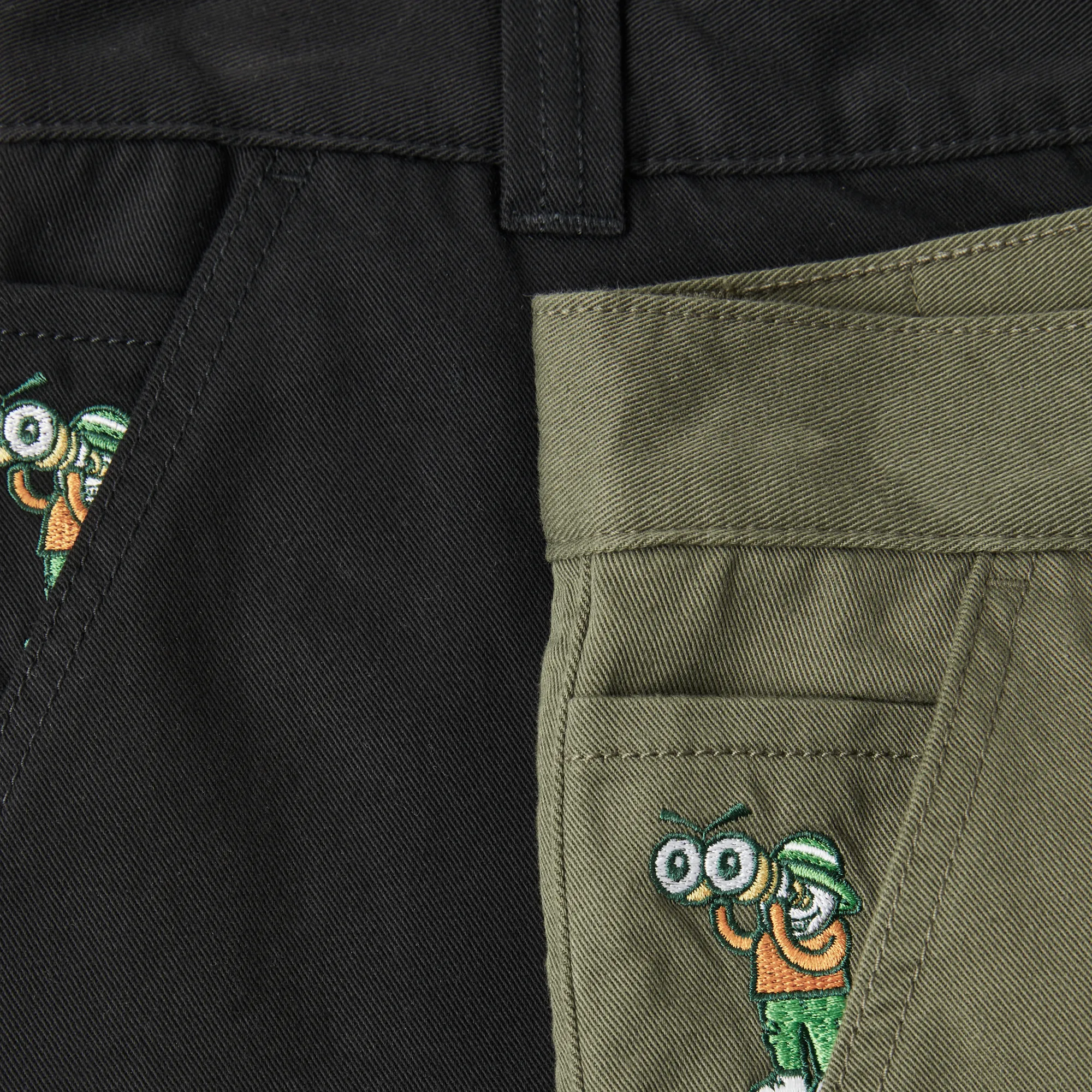 Polar Skate Co 93 Cargo Pants Khaki Green