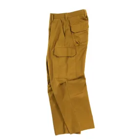 POLYPLOID CARGO TUCK PANTS C MUSTARD