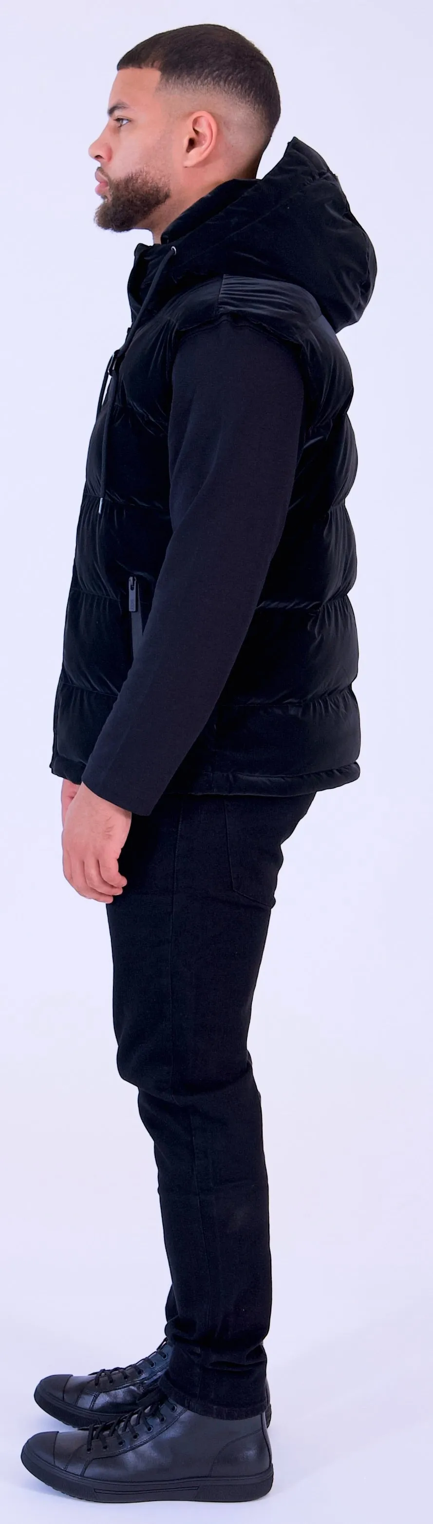 PUFFER VEST | Black Soft