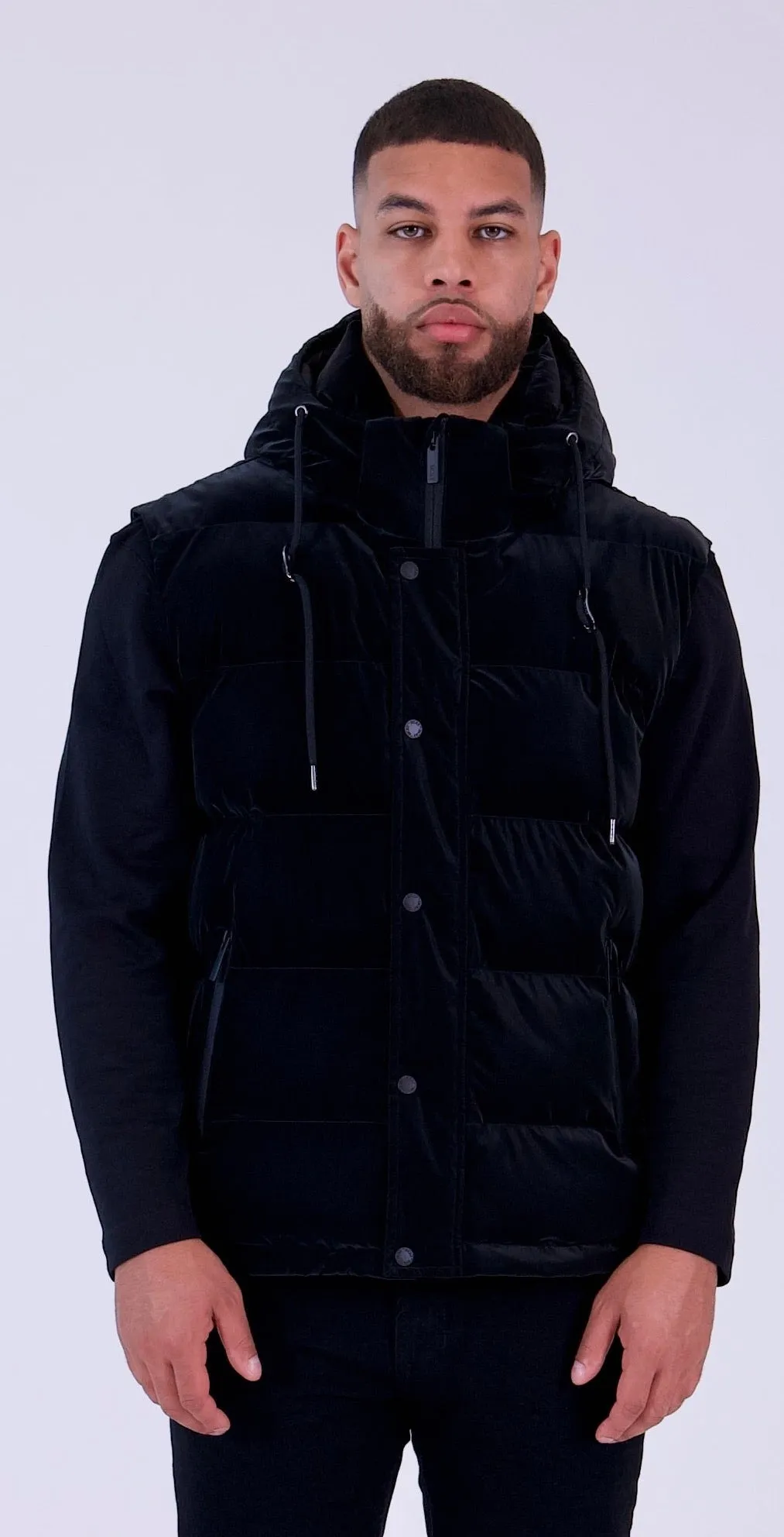 PUFFER VEST | Black Soft