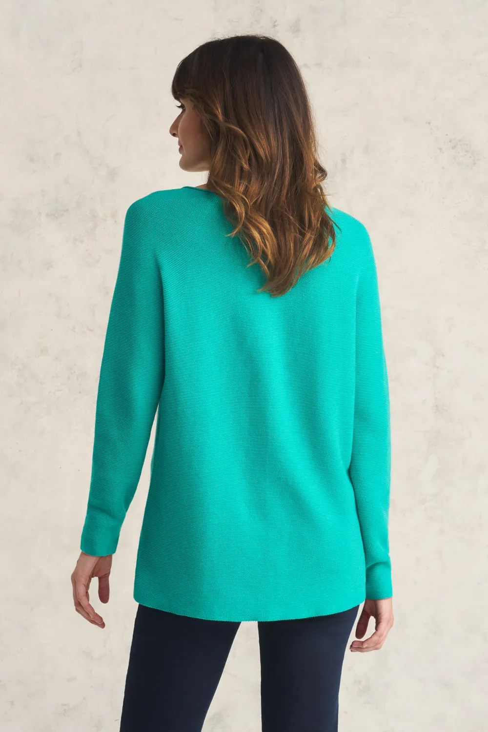 Purl Cotton Jumper