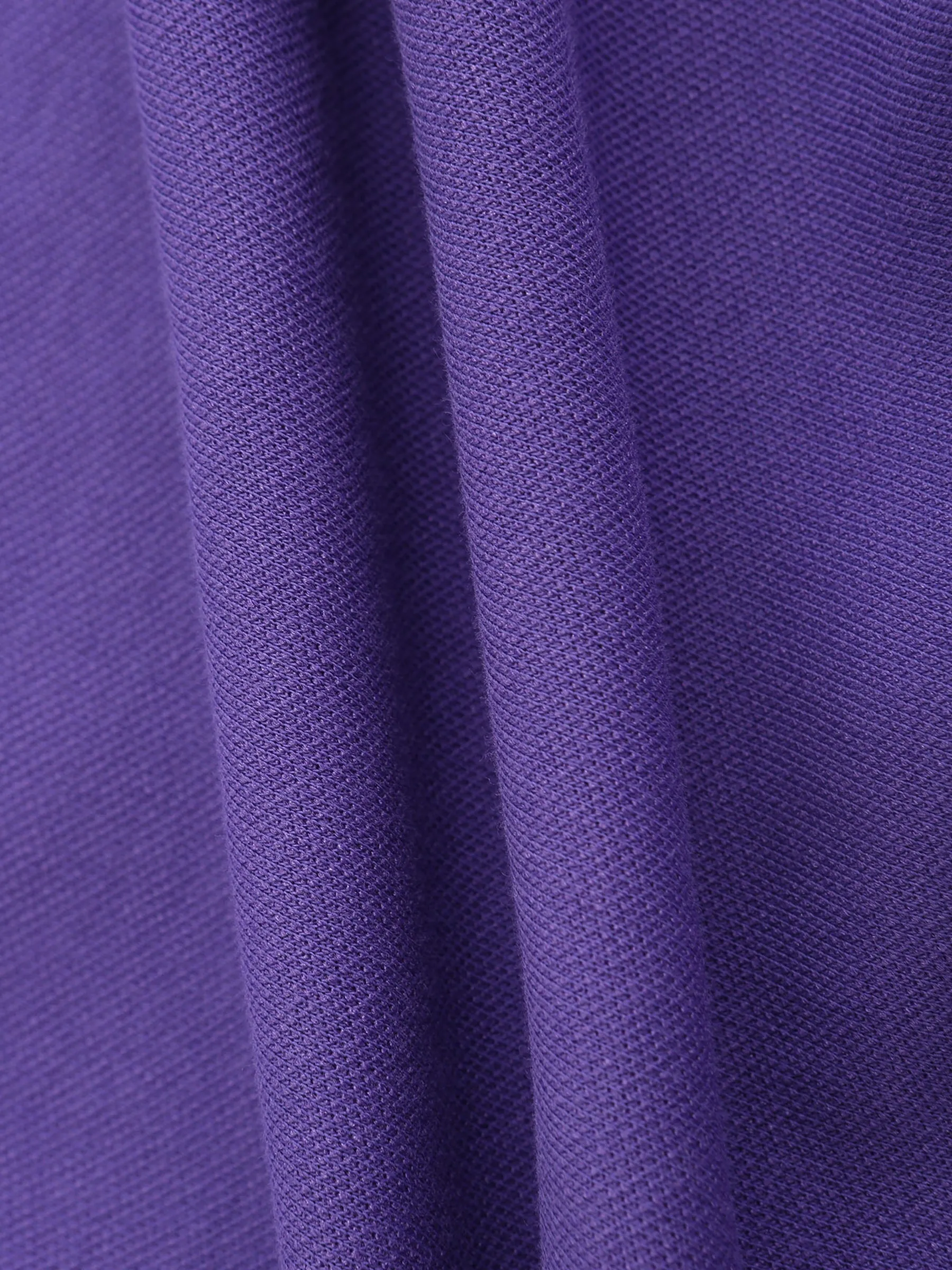 Purple A-line Midi Skirt