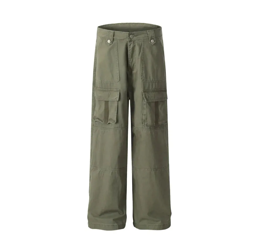 Relaxed Fit Utility Cargo Pants