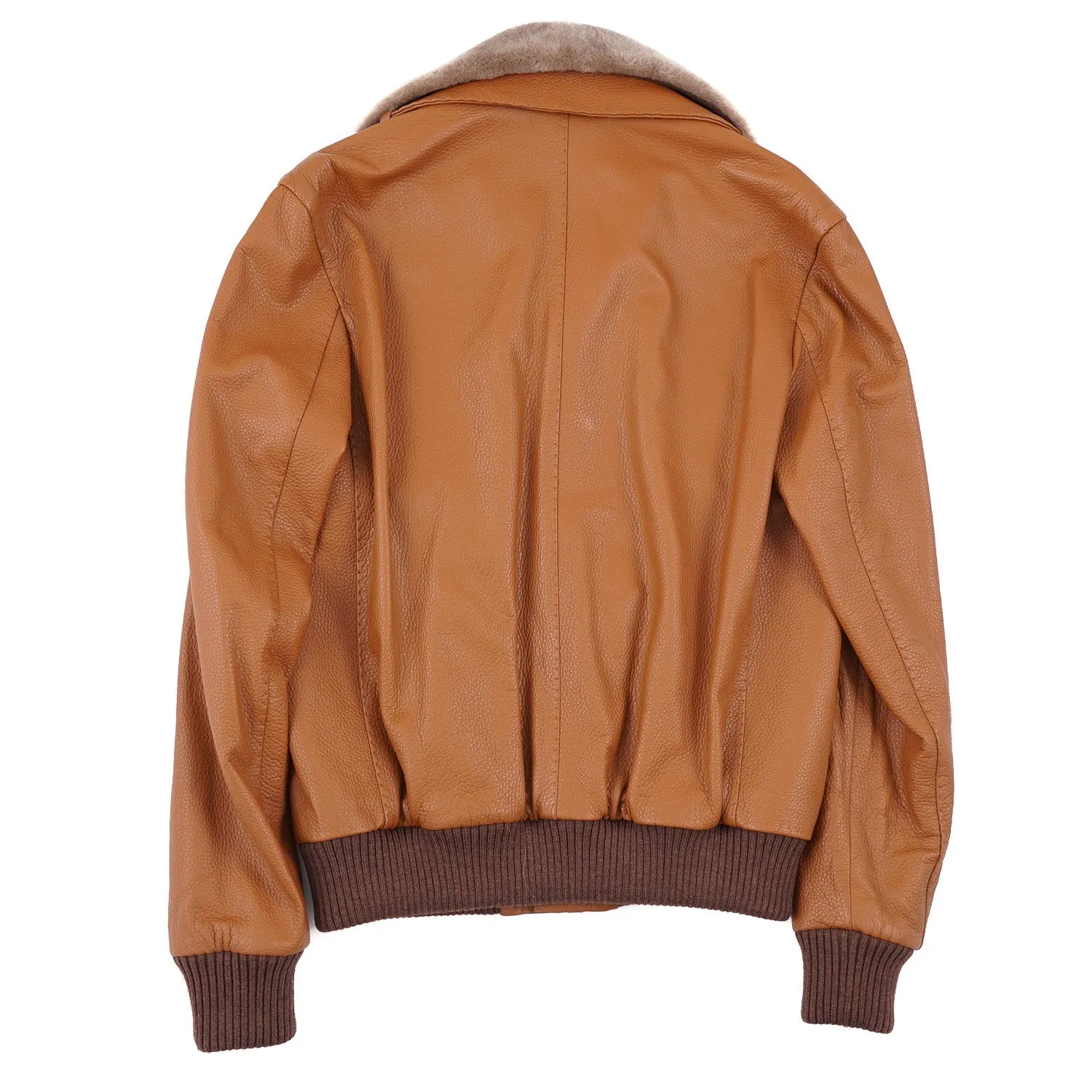 Rifugio Deerskin Jacket with Beaver Collar