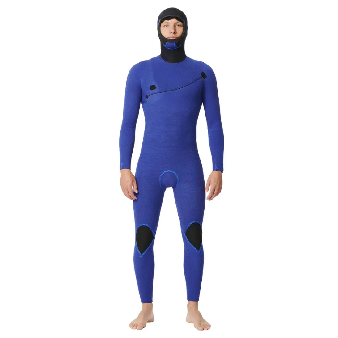 Rip Curl Mens E Bomb 5/4mm Hooded Zip Free Wetsuit