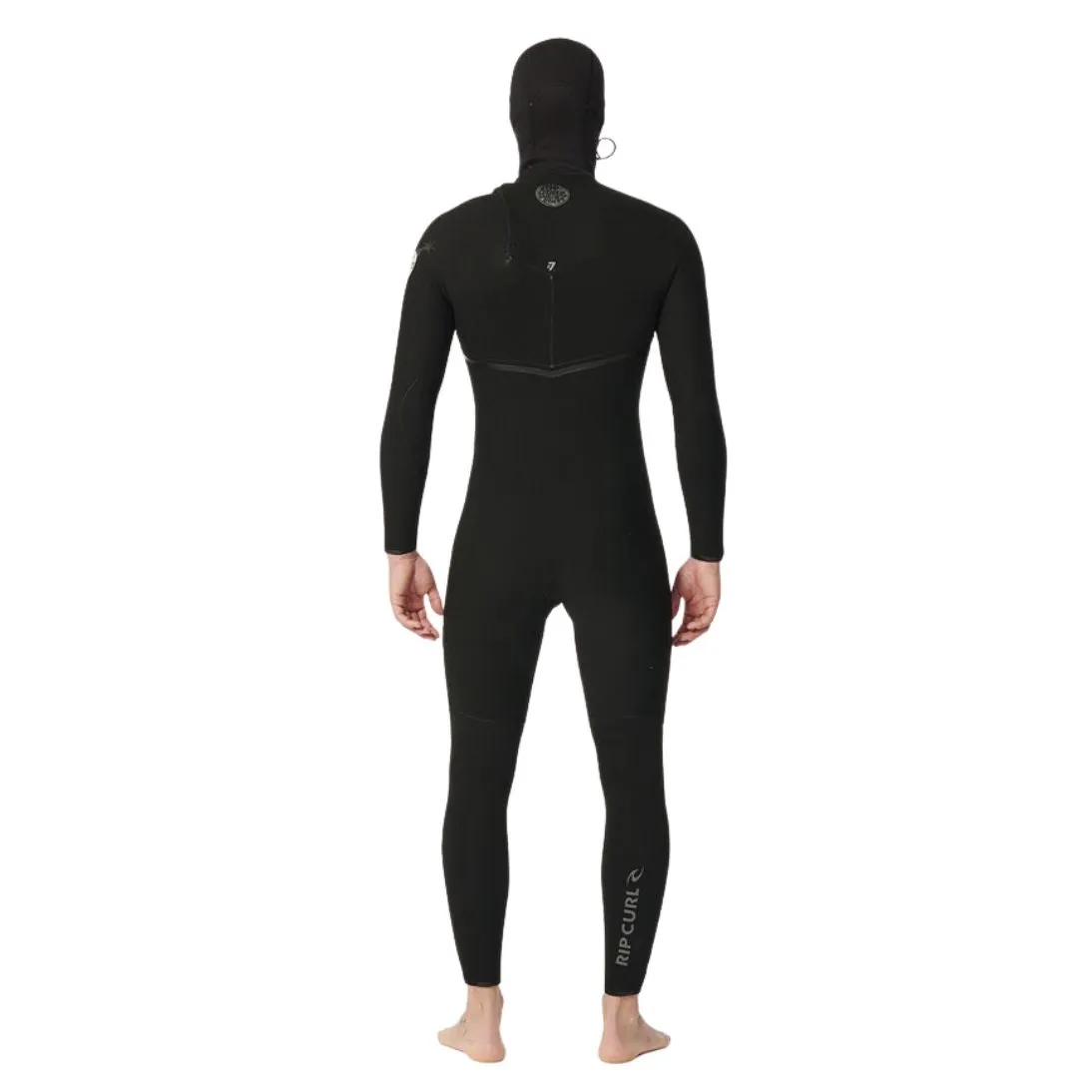 Rip Curl Mens E Bomb 5/4mm Hooded Zip Free Wetsuit