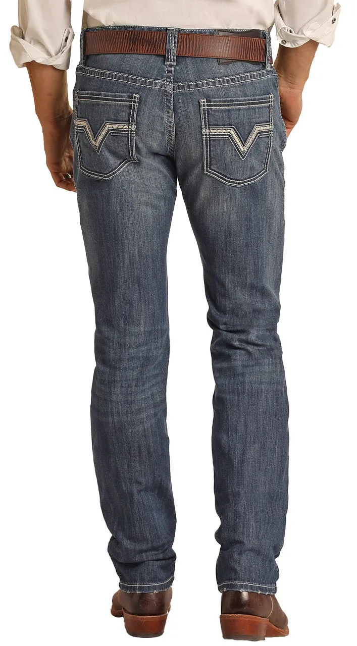 Rock & Roll Slim Fit Raised Denim Skinny Jeans