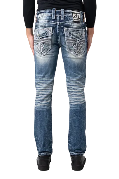 Rock Revival Men's Hans Alt Straight Jean