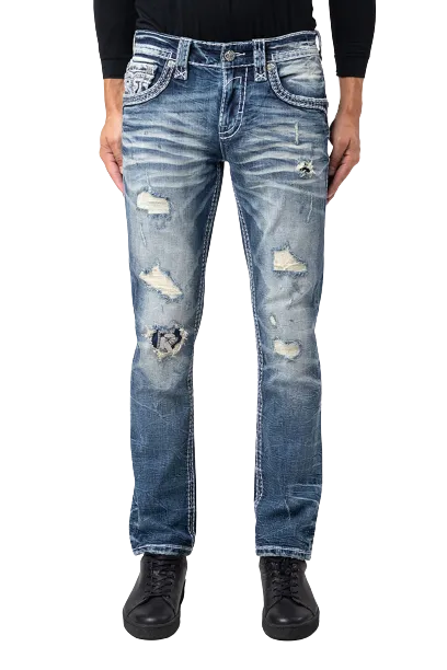 Rock Revival Men's Hans Alt Straight Jean