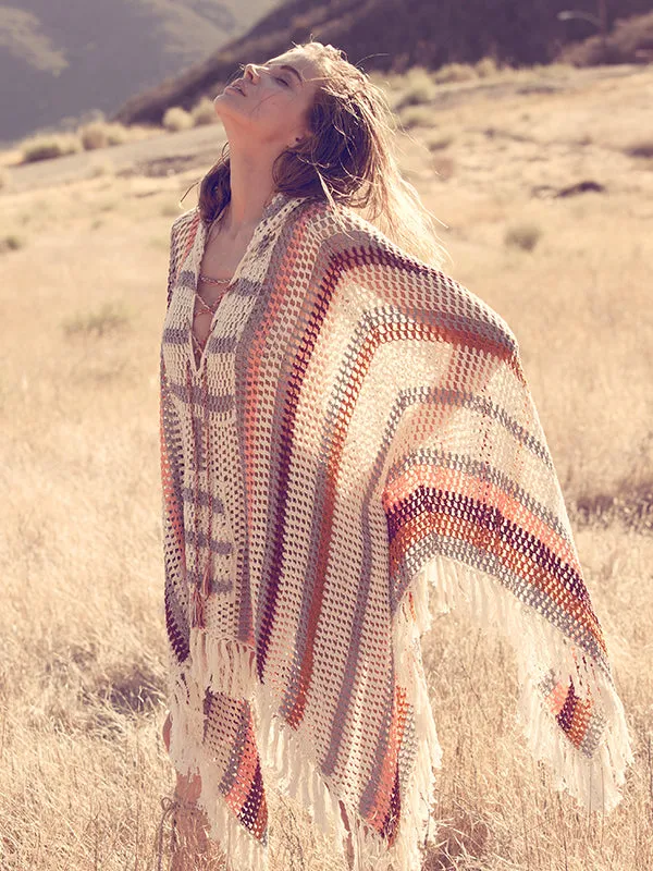 Sahara Poncho Hoodie