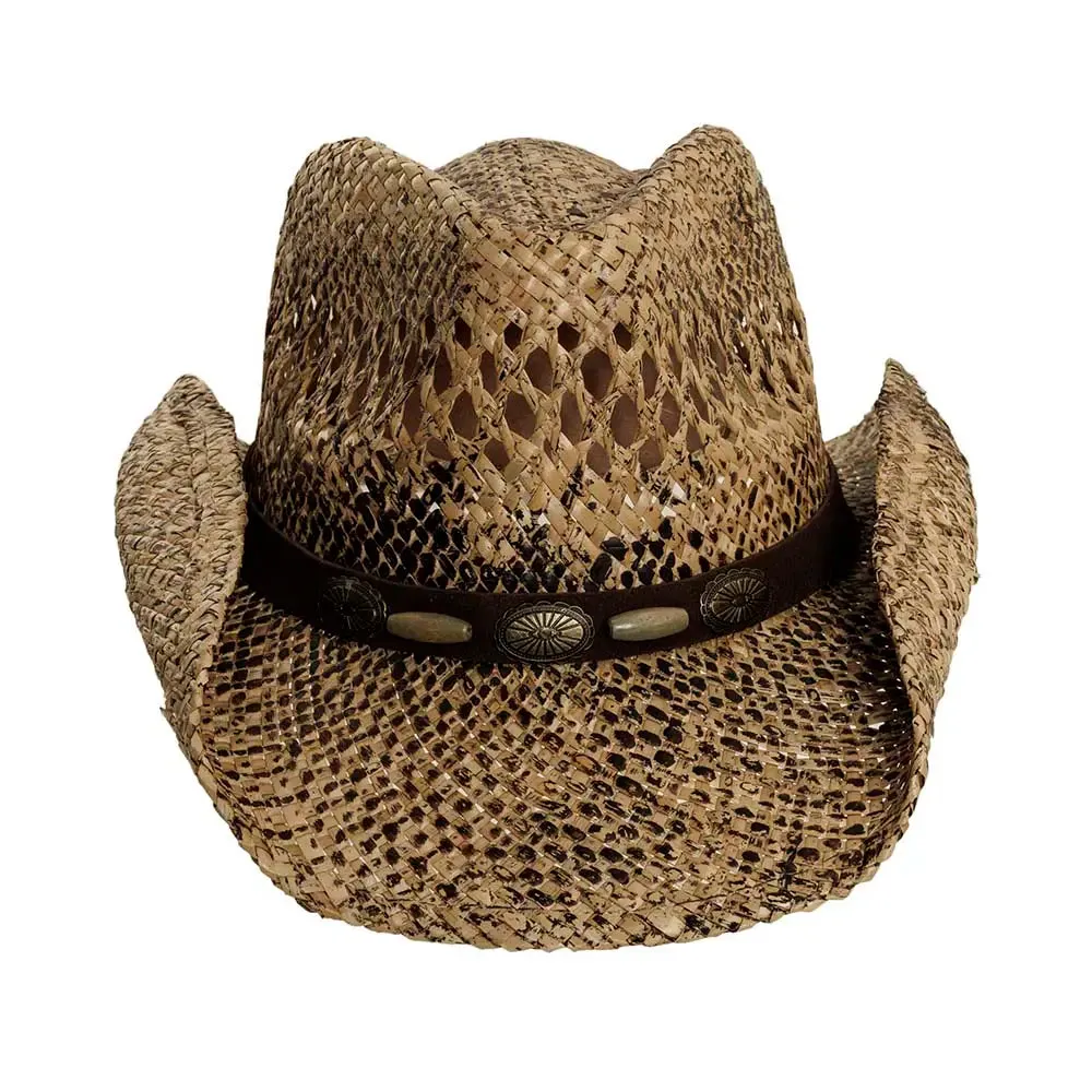 Sedona | Womens Woven Seagrass Straw Cowgirl Hat