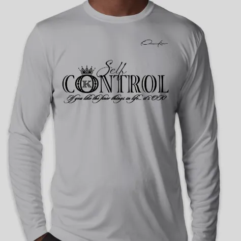 Self-Control Long Sleeve T-Shirt