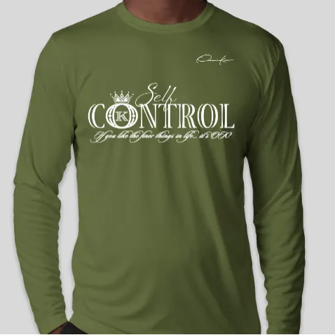 Self-Control Long Sleeve T-Shirt