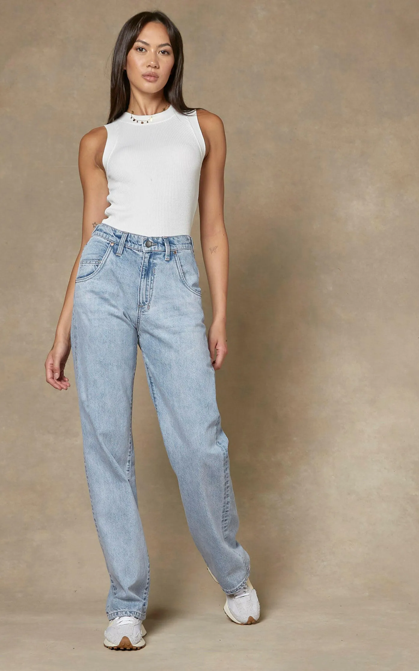 Seville Straight Leg Blue Jeans