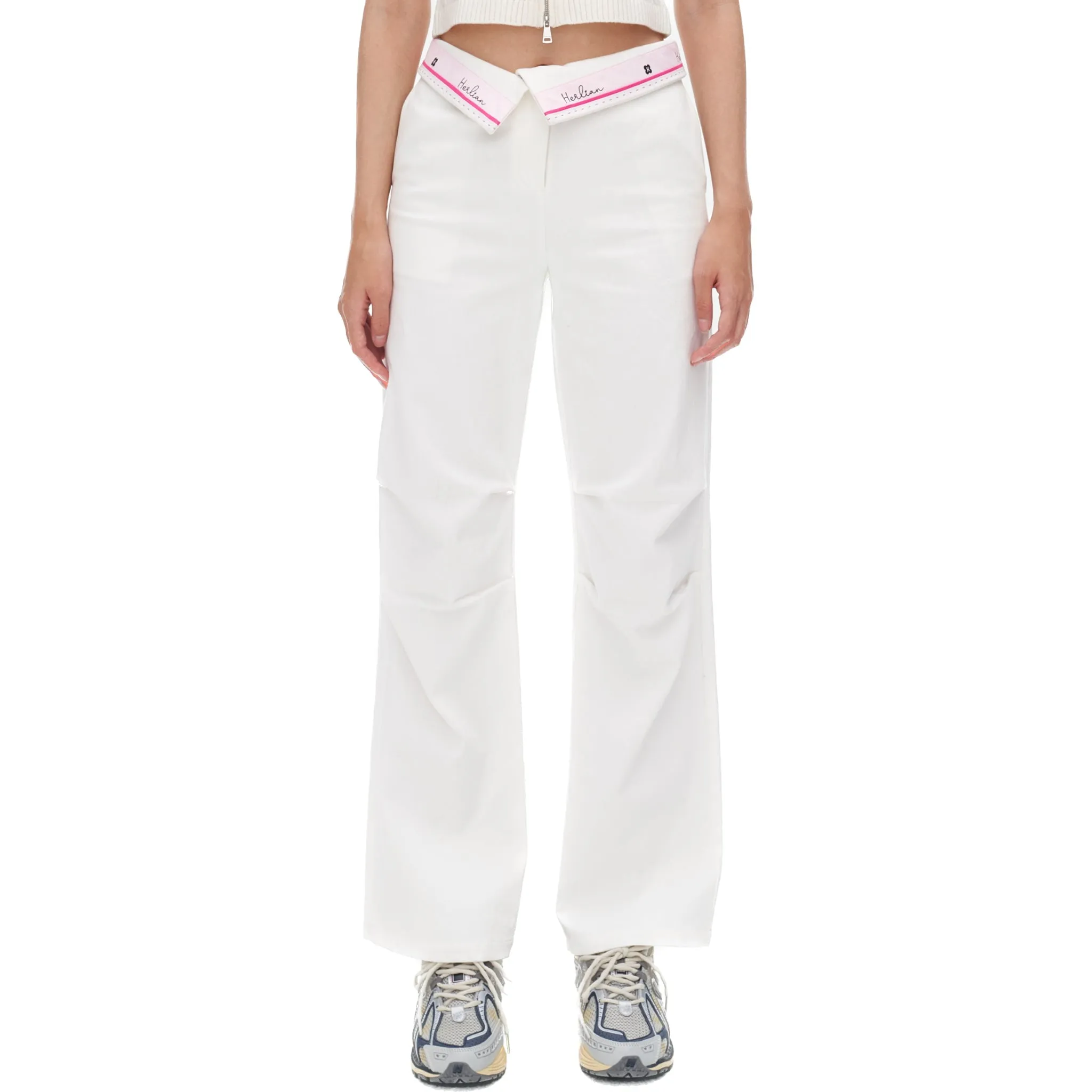 Signature Cargo Pants in White