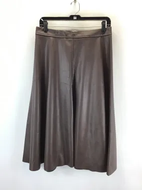 Skirt Midi By Banana Republic In Brown, Size: 10P